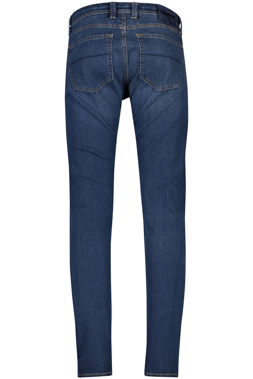 Jeans blauw spijker Michelangelo katoen Tramarossa