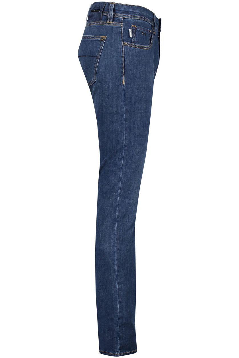 Jeans blauw spijker Michelangelo katoen Tramarossa