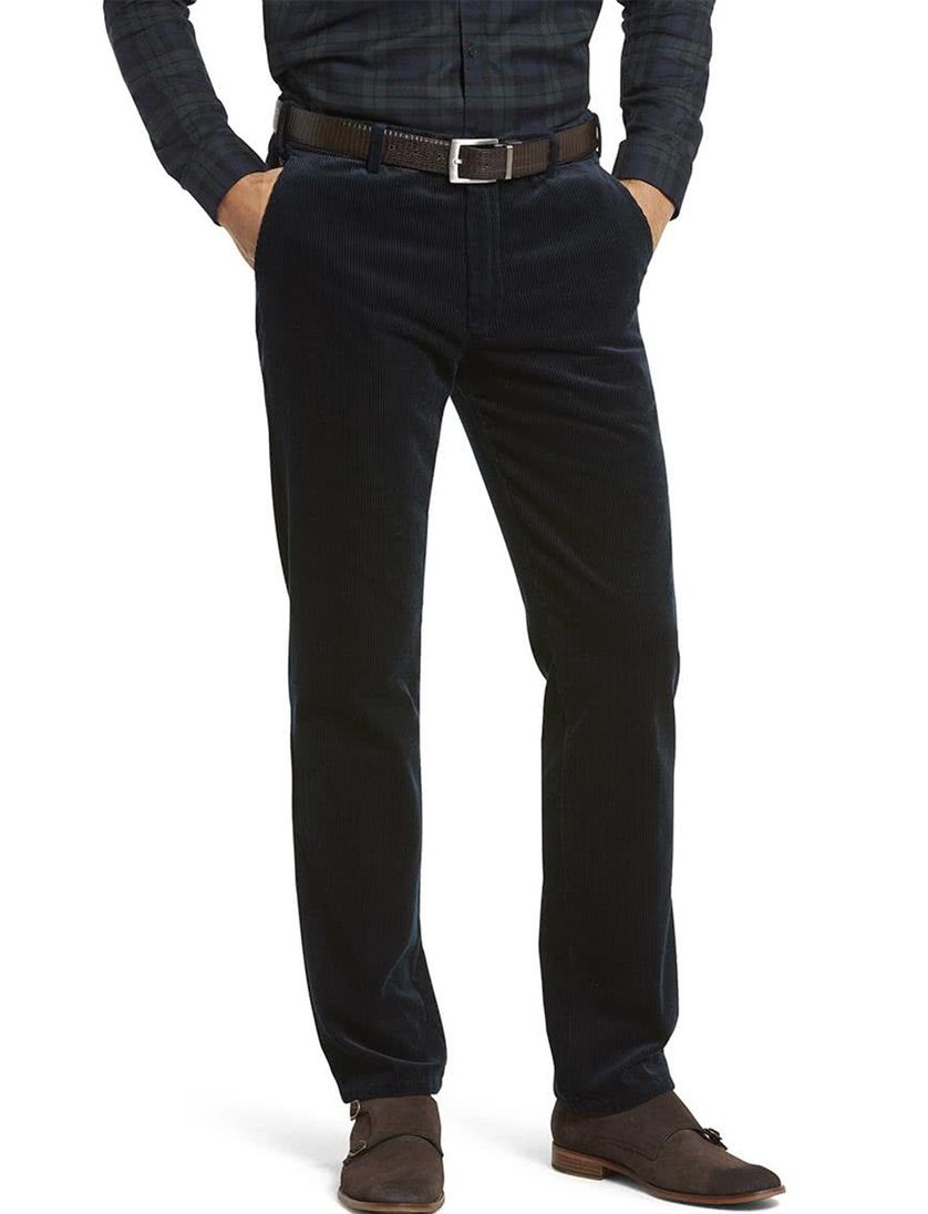 Meyer pantalon Bonn donkerblauw