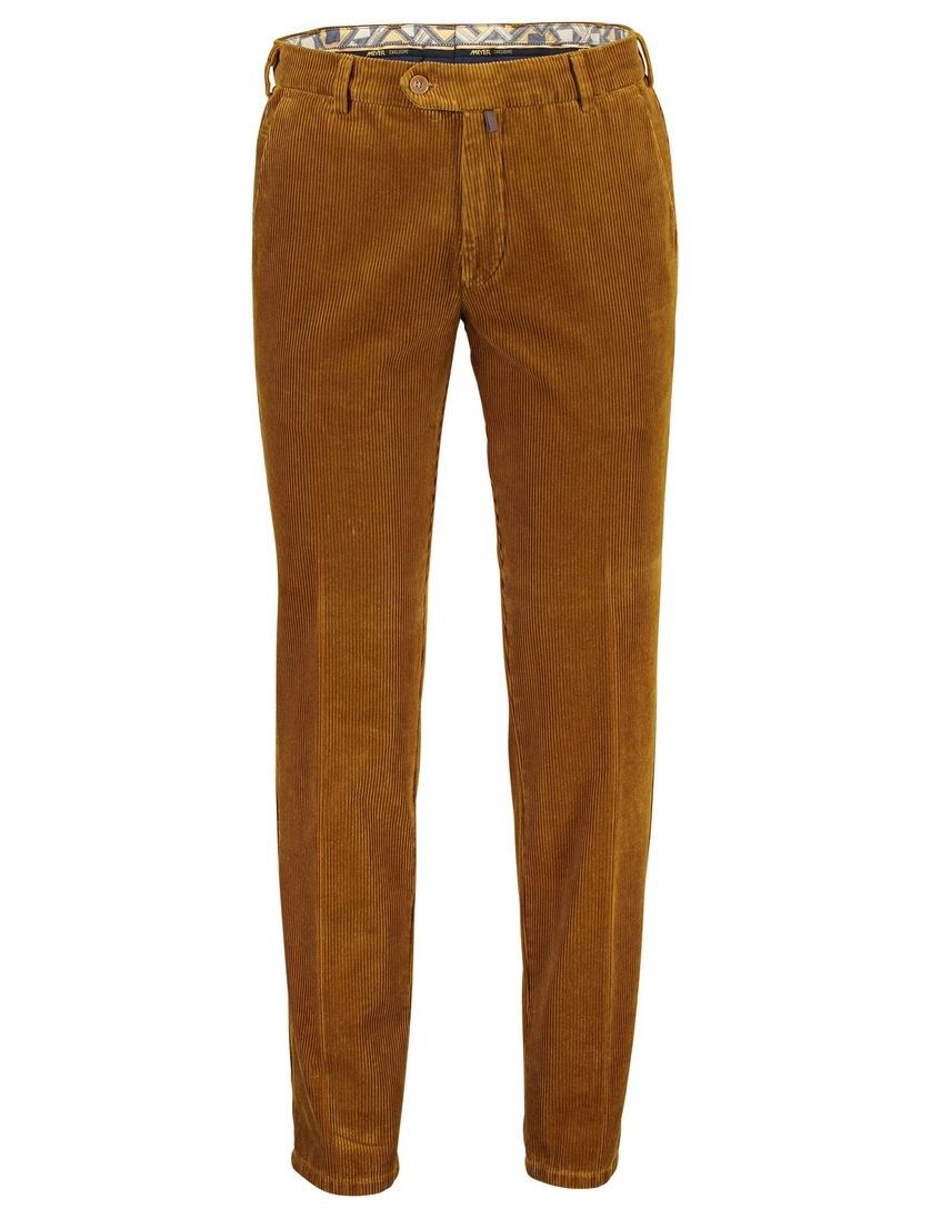 Meyer Bonn broek bruin flatfront