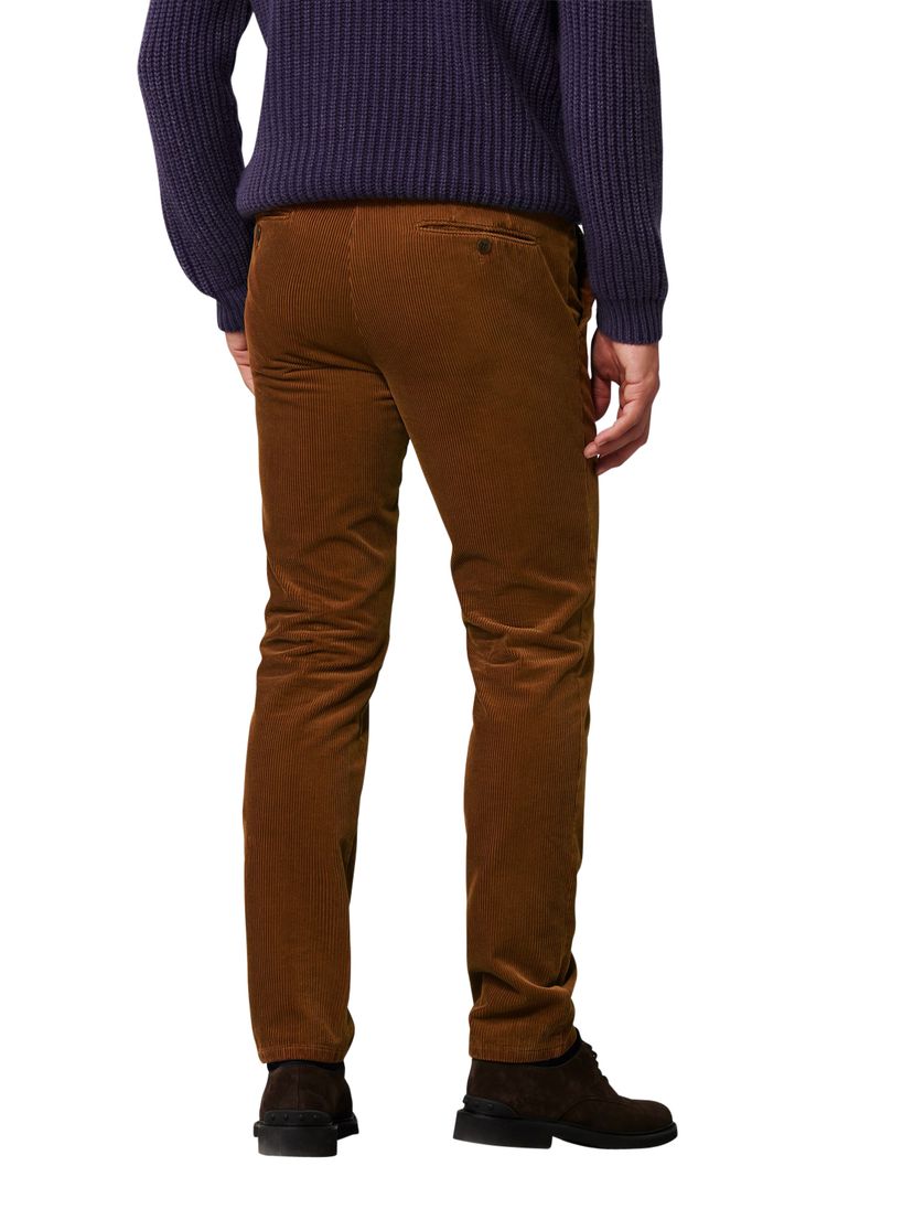 Meyer Bonn broek bruin flatfront