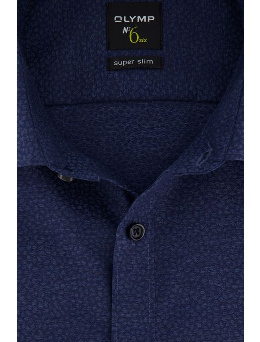 Olymp shirt No. 6 donkerblauw ml 7