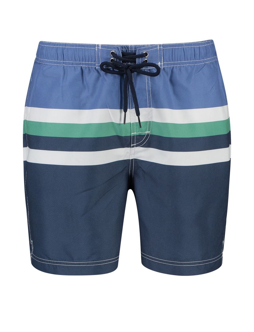 Baileys zwembroek blauw groen gestreept