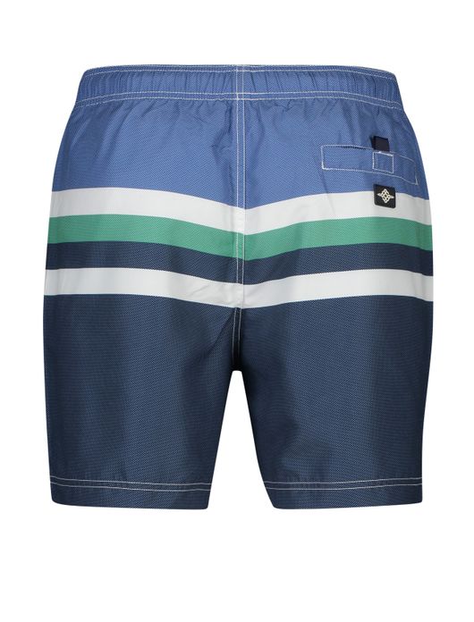 Baileys zwembroek blauw groen gestreept