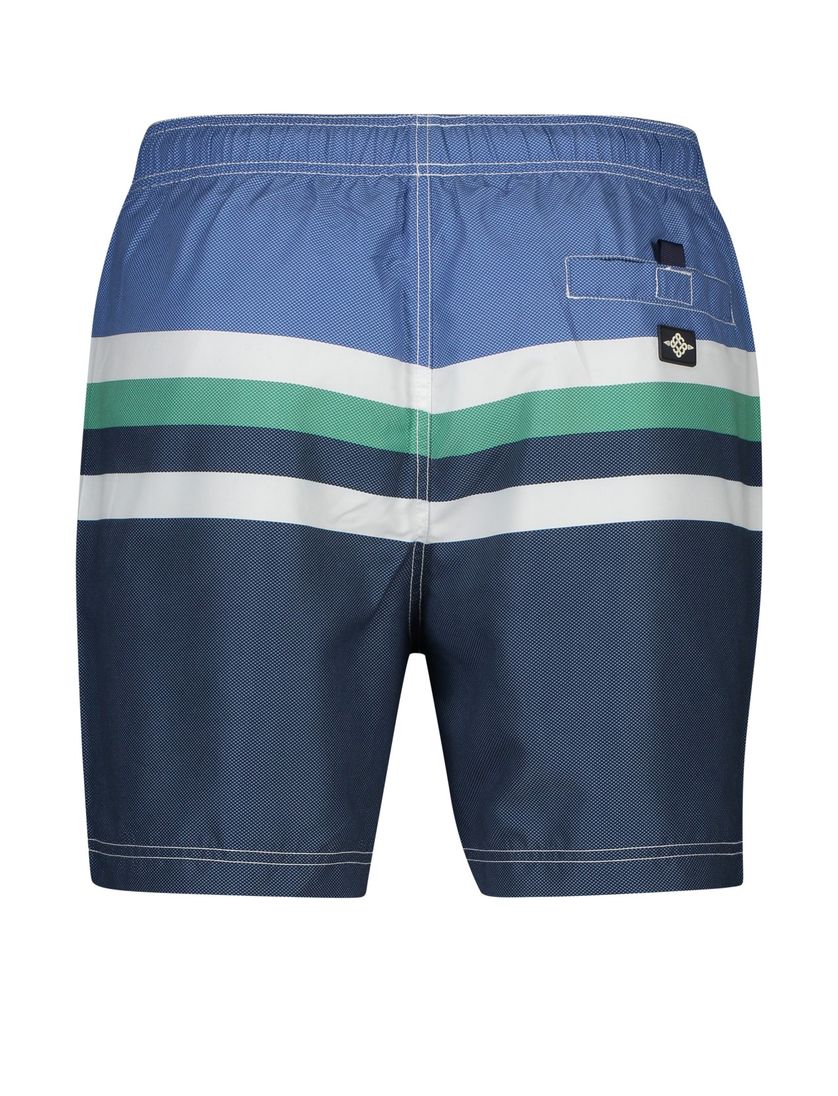 Baileys zwembroek blauw groen gestreept