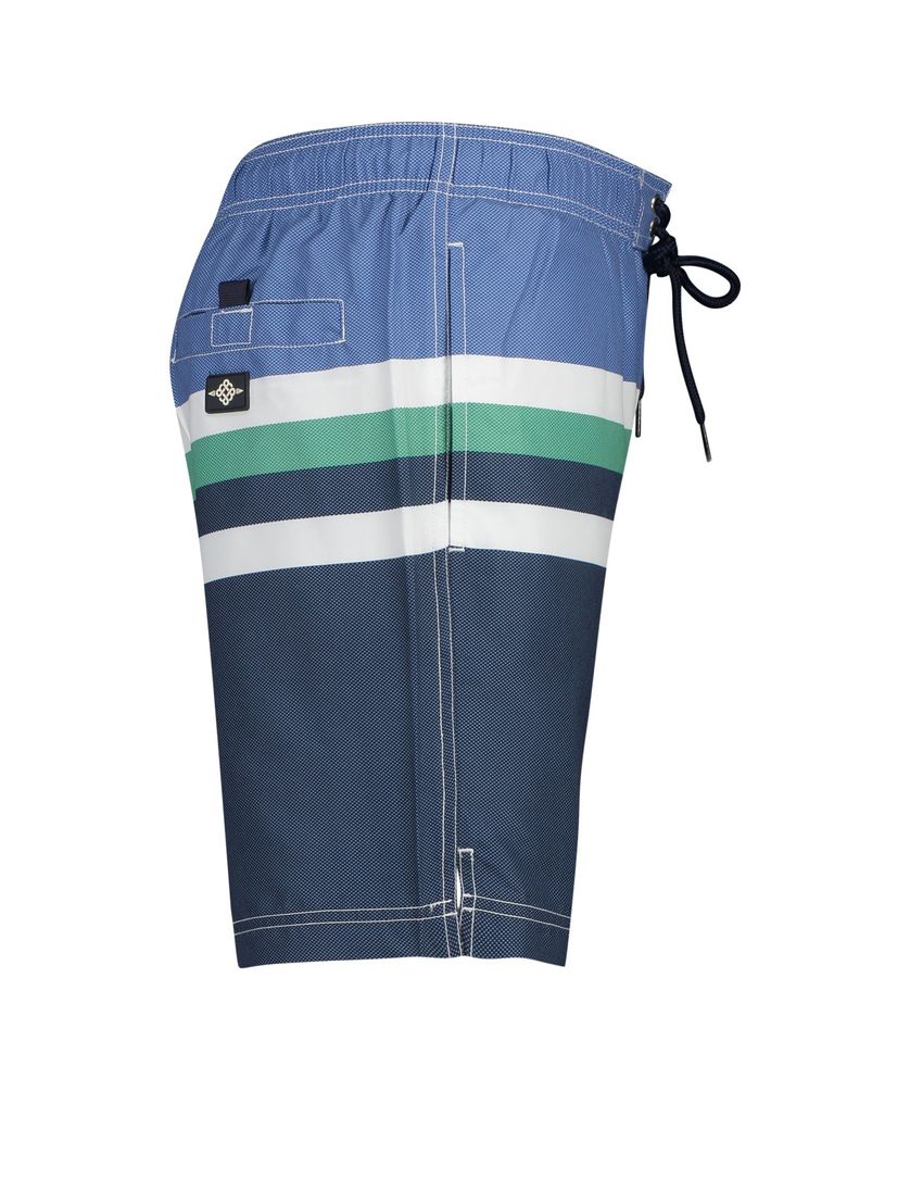 Baileys zwembroek blauw groen gestreept