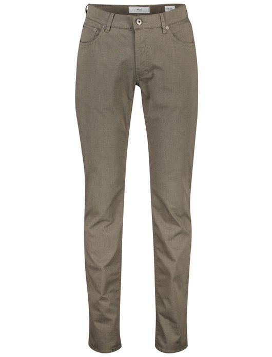 5-pocket donkerbeige Brax style Chuck