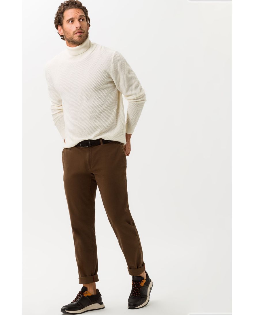 Brax chino Fabio donkerbruin