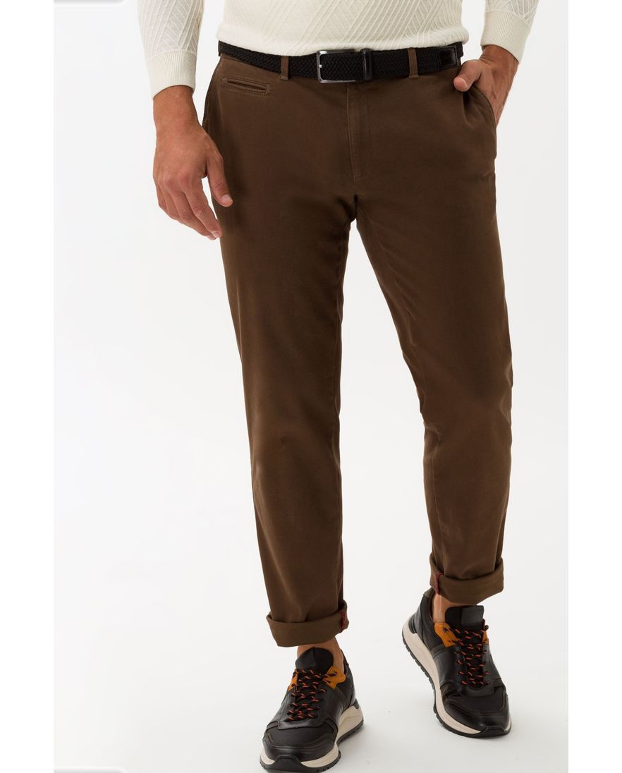 Brax chino Fabio donkerbruin