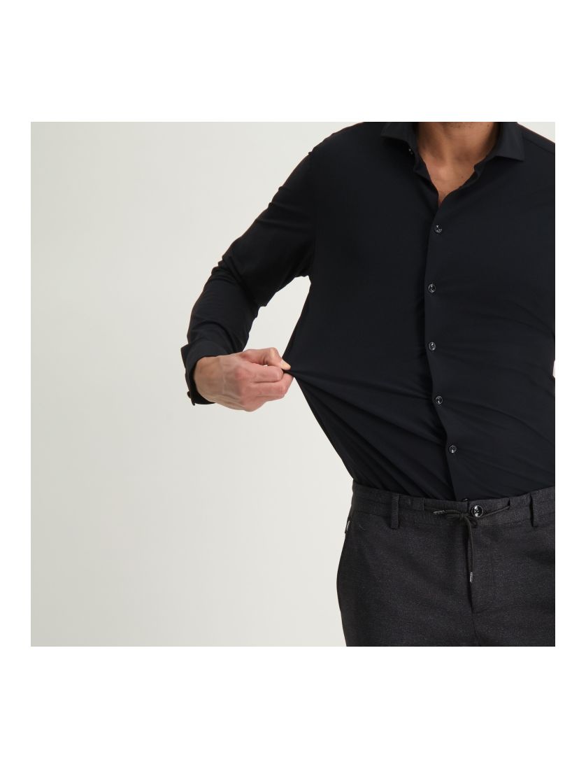 Zwart overhemd Blue Industry