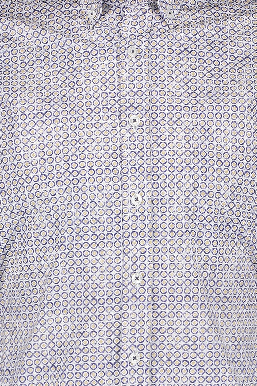 Hemd State of Art navy print