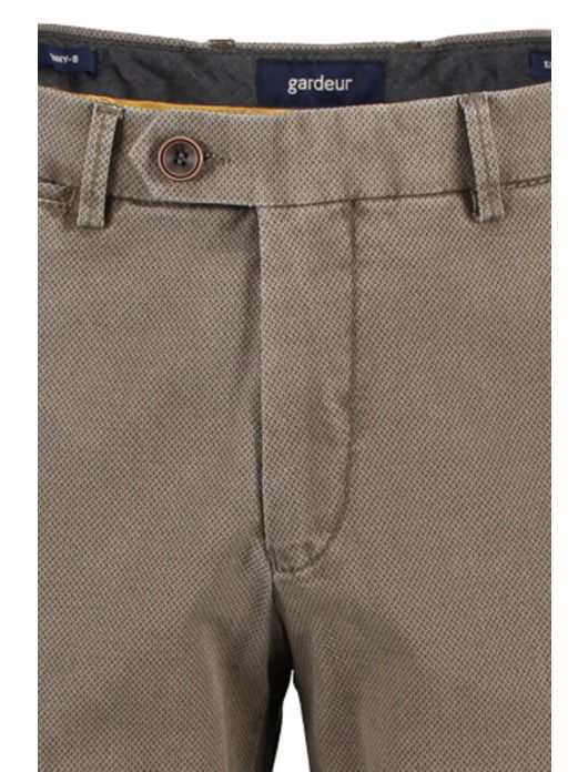 Pantalon Gardeur bruin Sonny