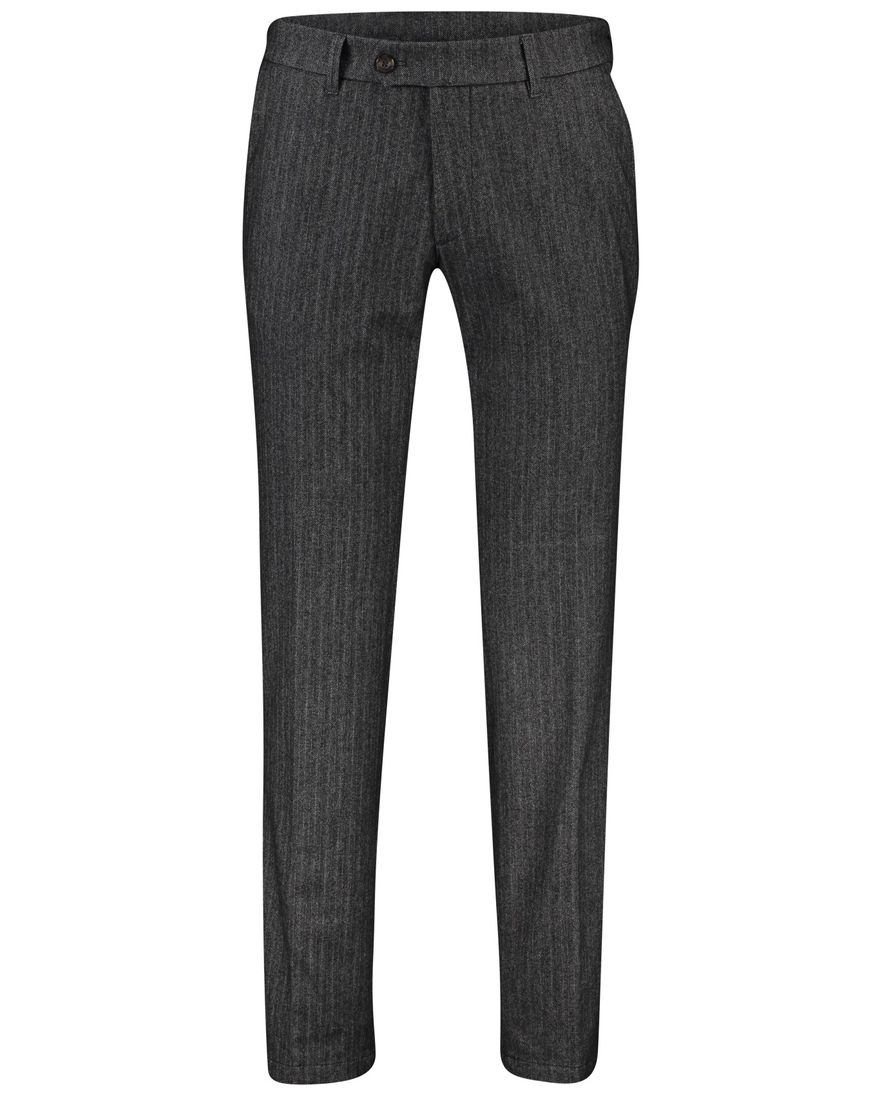 Eurex katoenen broek Eurex grijs effen