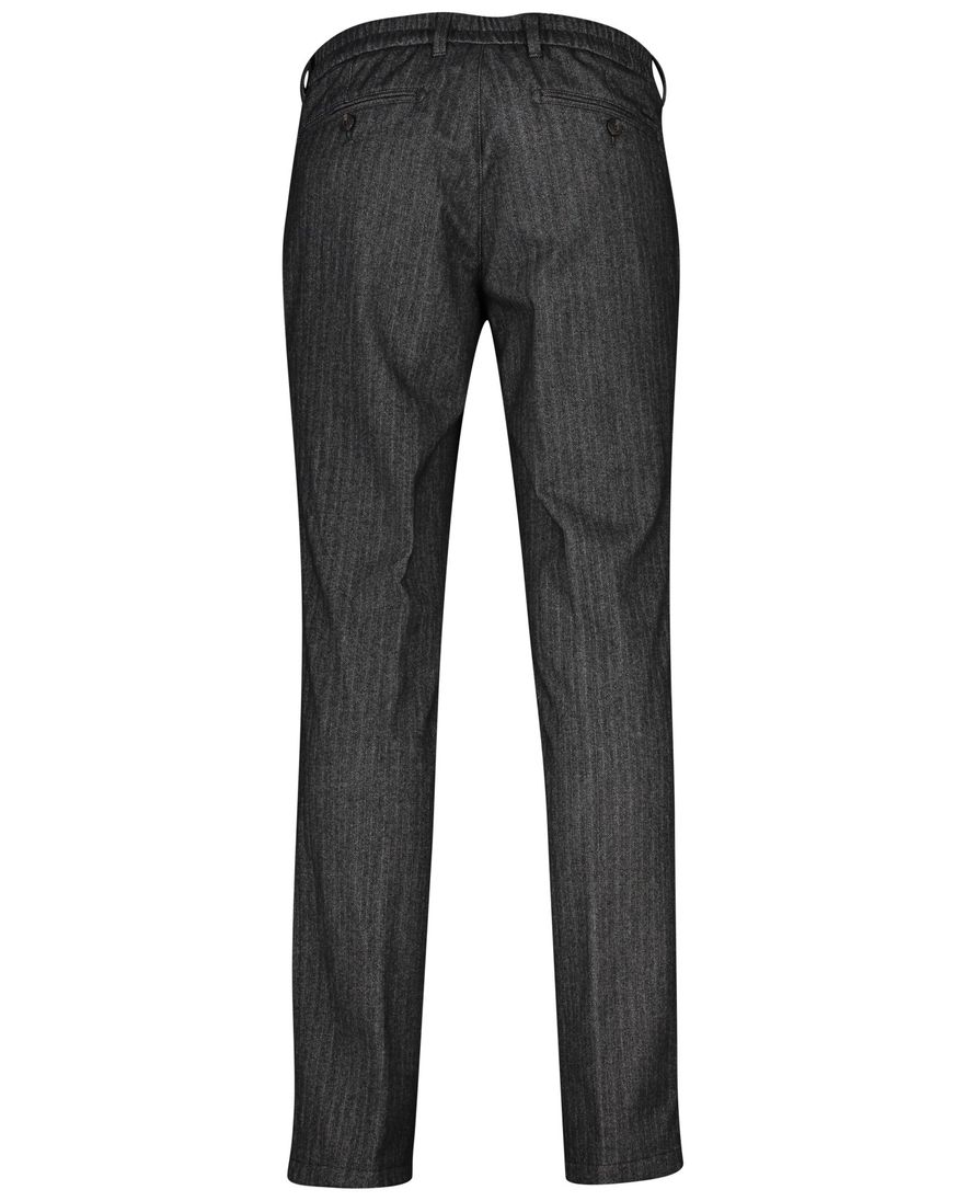 Eurex katoenen broek Eurex grijs effen