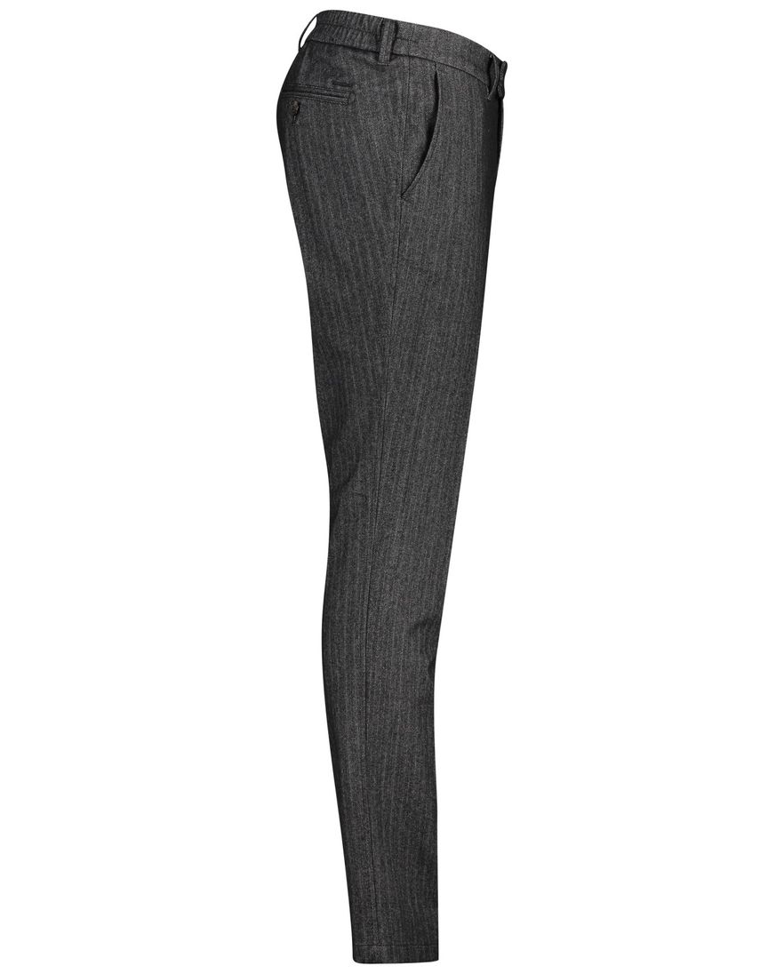 Eurex katoenen broek Eurex grijs effen