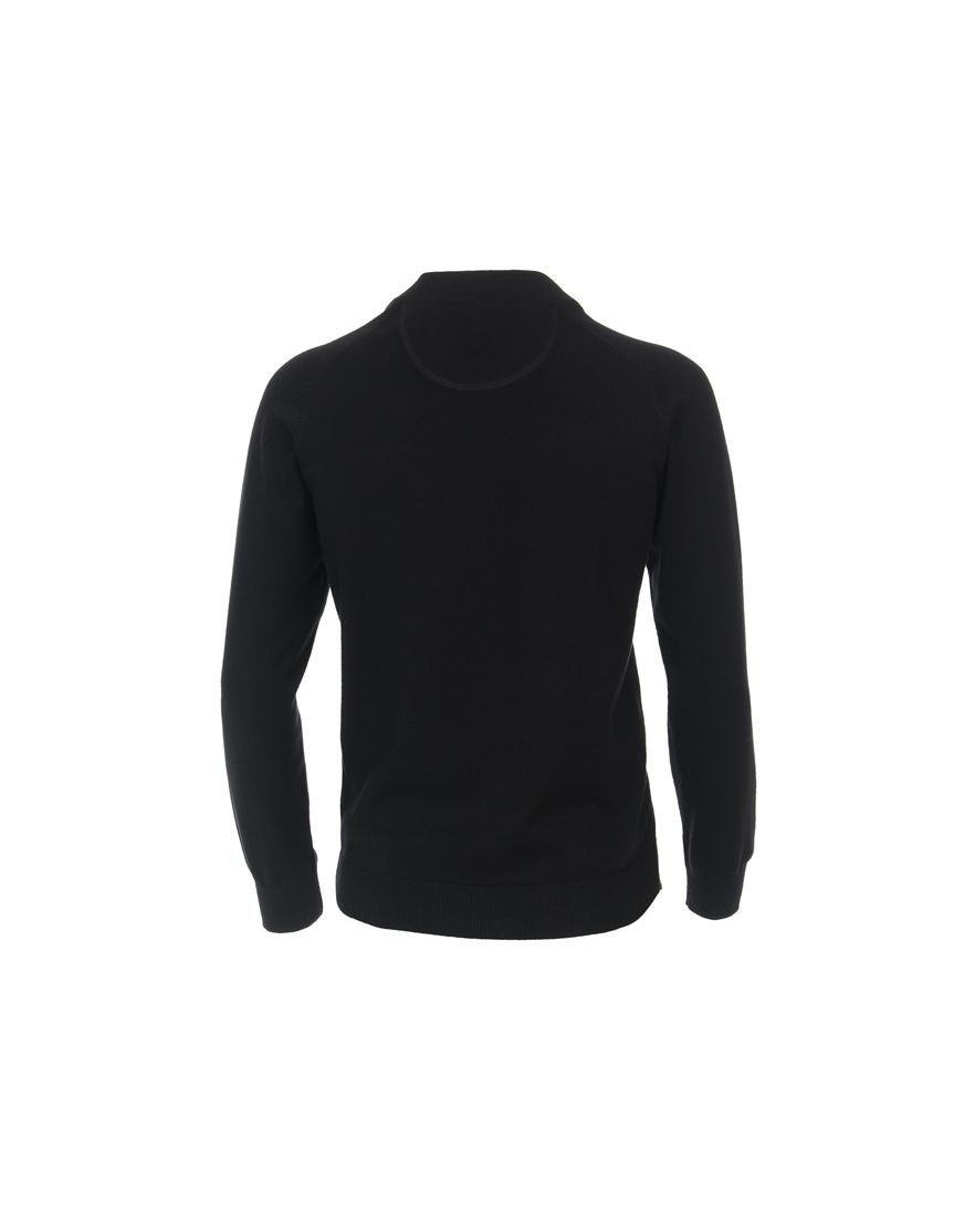 Casa Moda Vest zwart katoen