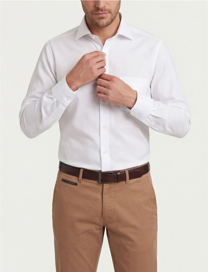 Overhemd Casa Moda wit Comfort Fit