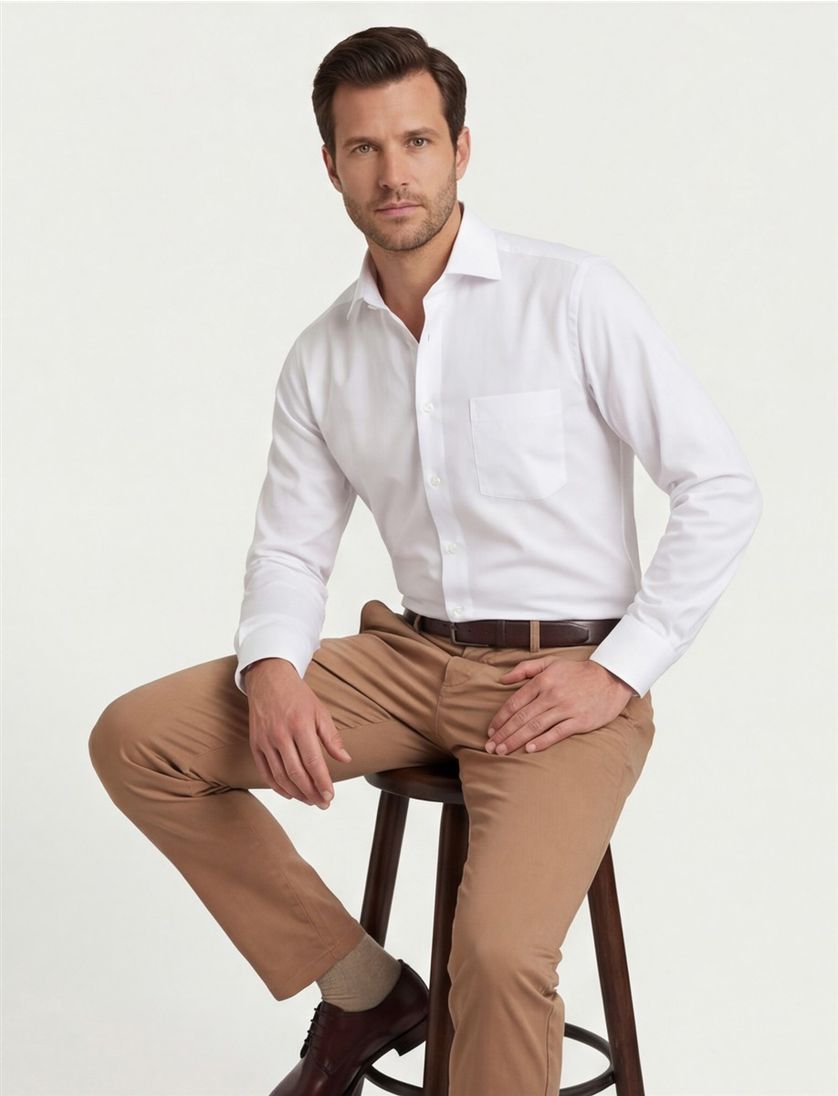 Overhemd Casa Moda wit Comfort Fit