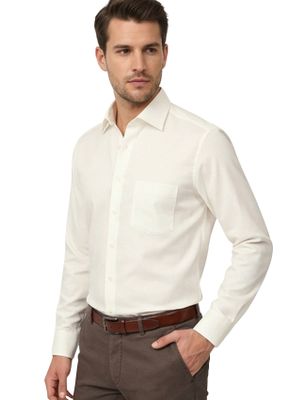 Casa Moda Casa Moda overhemd ivoor Comfort Fit