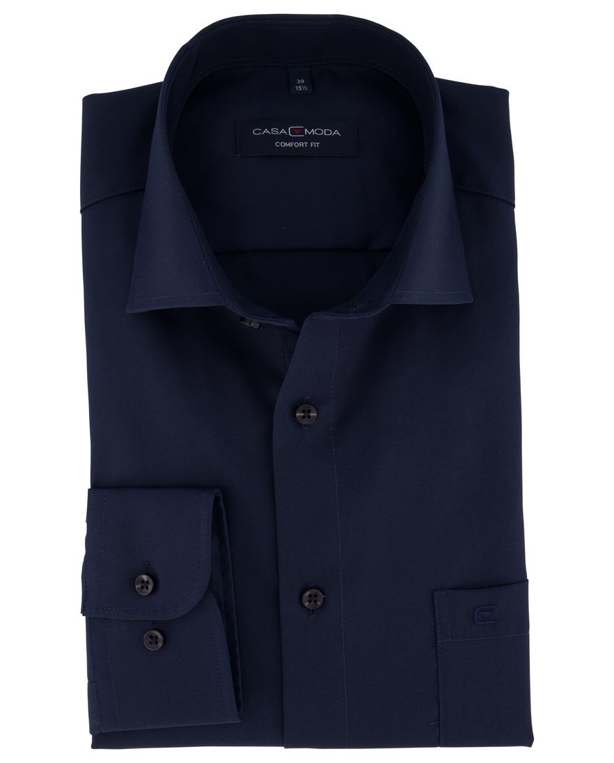 Overhemd Casa Moda navy Comfort Fit