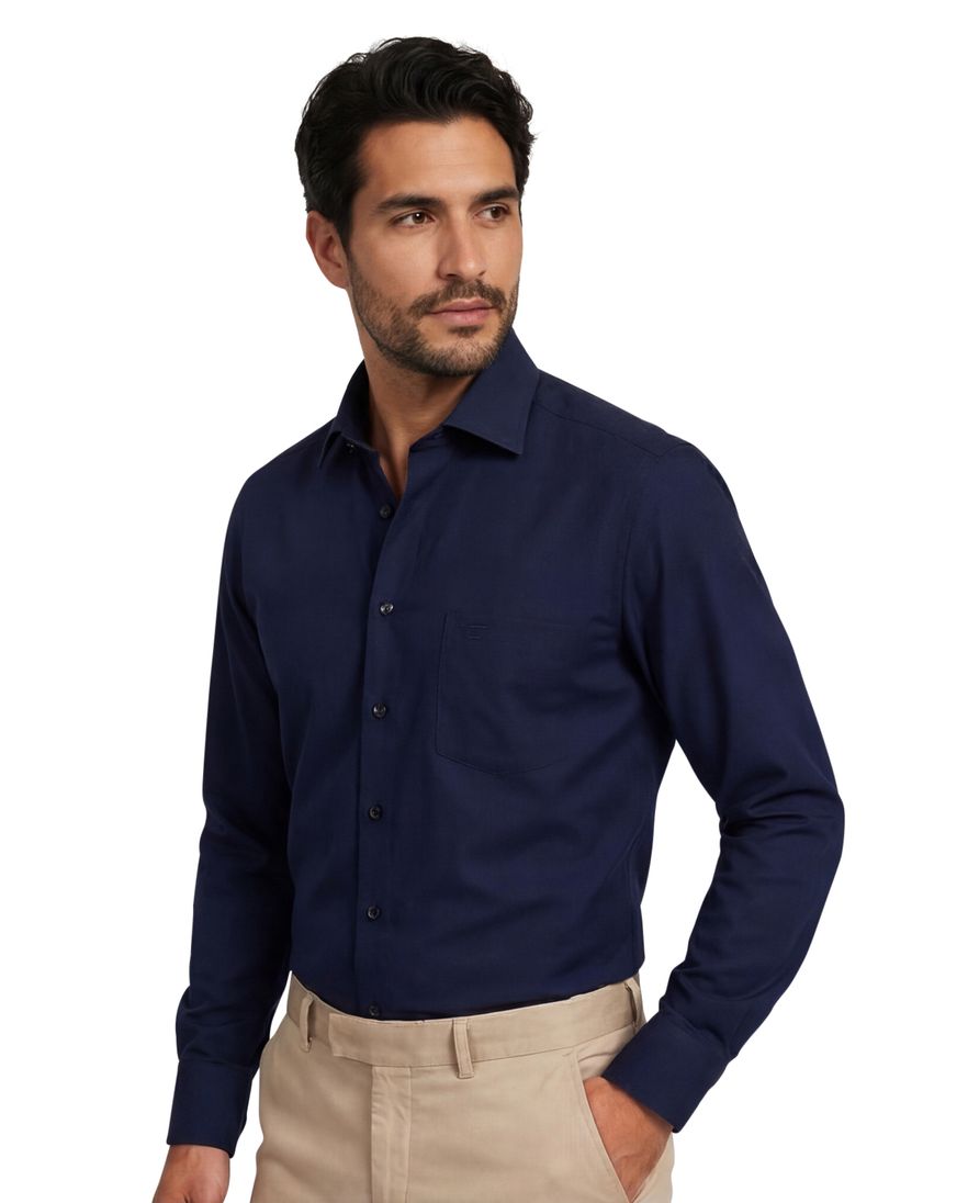 Overhemd Casa Moda navy Comfort Fit