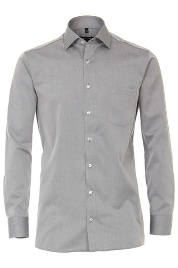Casa Moda Casa Moda overhemd grijs Comfort Fit