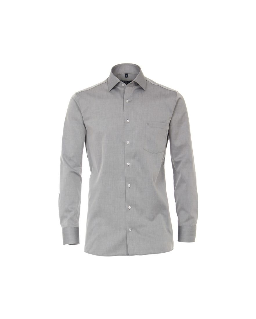 Casa Moda overhemd grijs katoen Comfort Fit