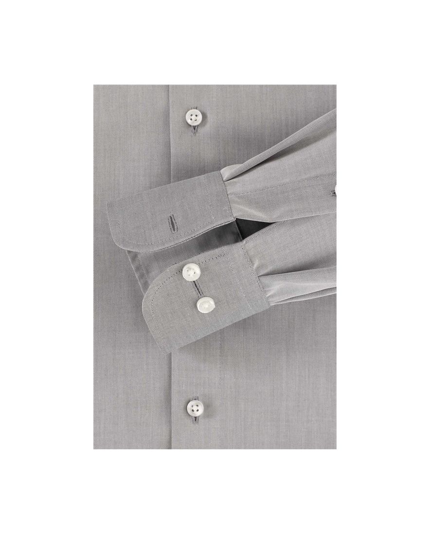 Casa Moda overhemd grijs katoen Comfort Fit