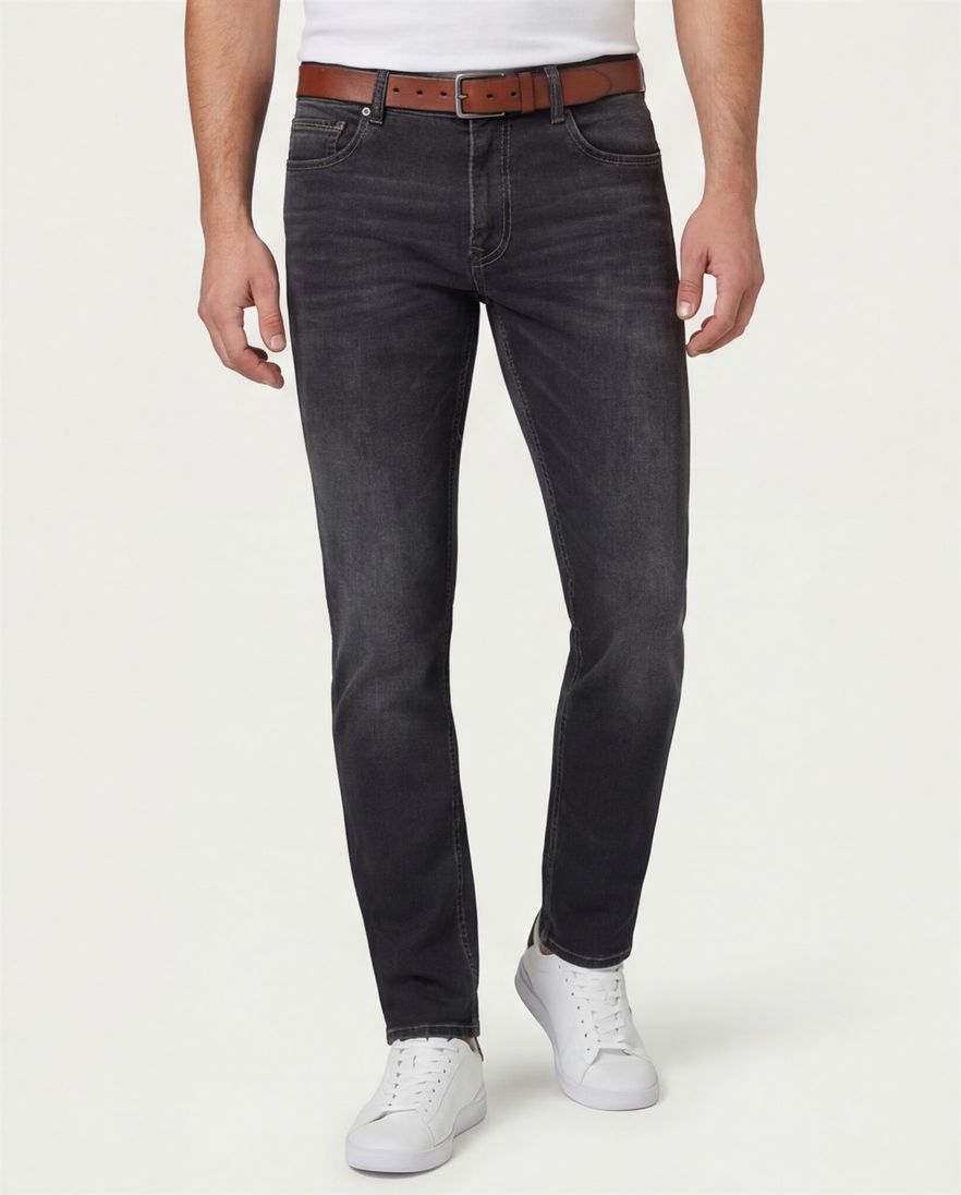 Spijkerbroek heren Gardeur Batu antraciet