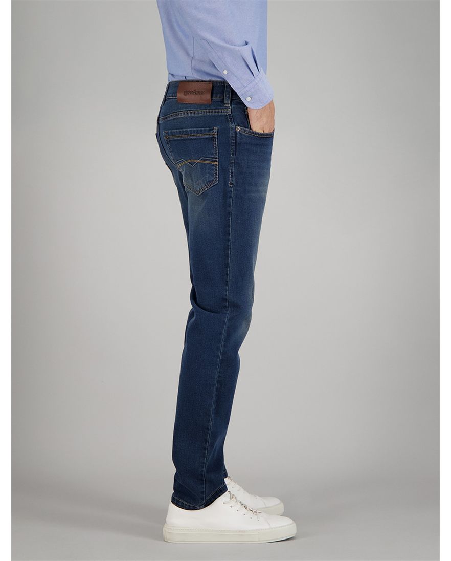 Gardeur jeans Batu donkerblauw