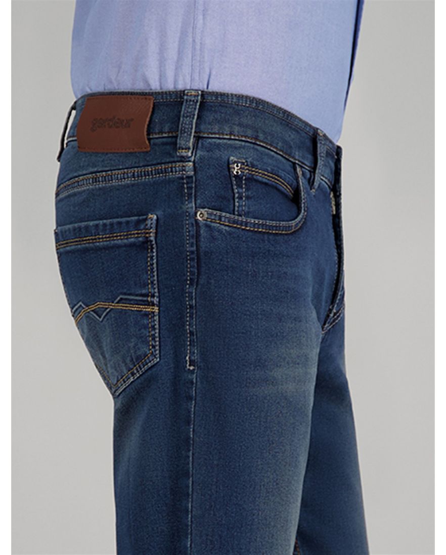 Gardeur jeans Batu donkerblauw