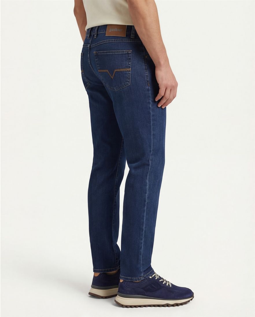 Gardeur spijkerbroek 5-p Nevio blauw