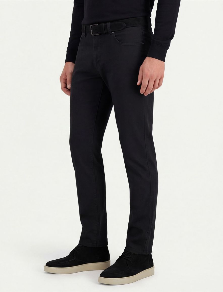 Zwarte spijkerbroek heren Gardeur Nevio