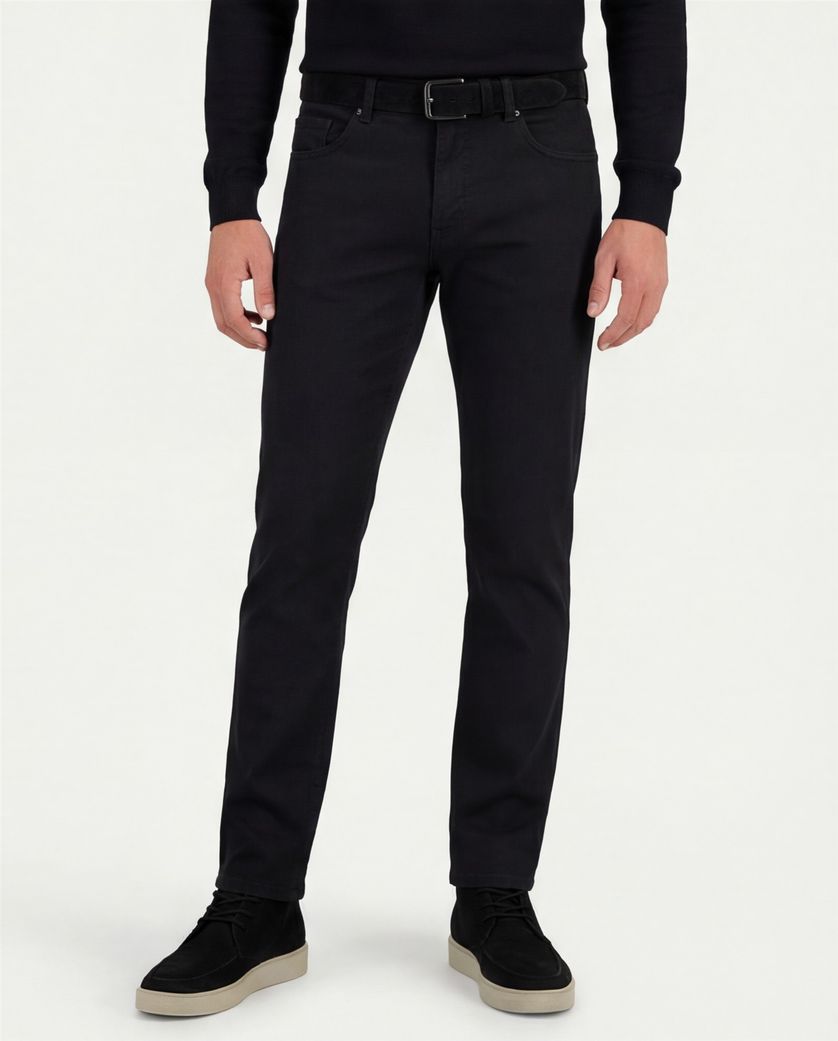 Gardeur broek 5-pocket Nevio zwart