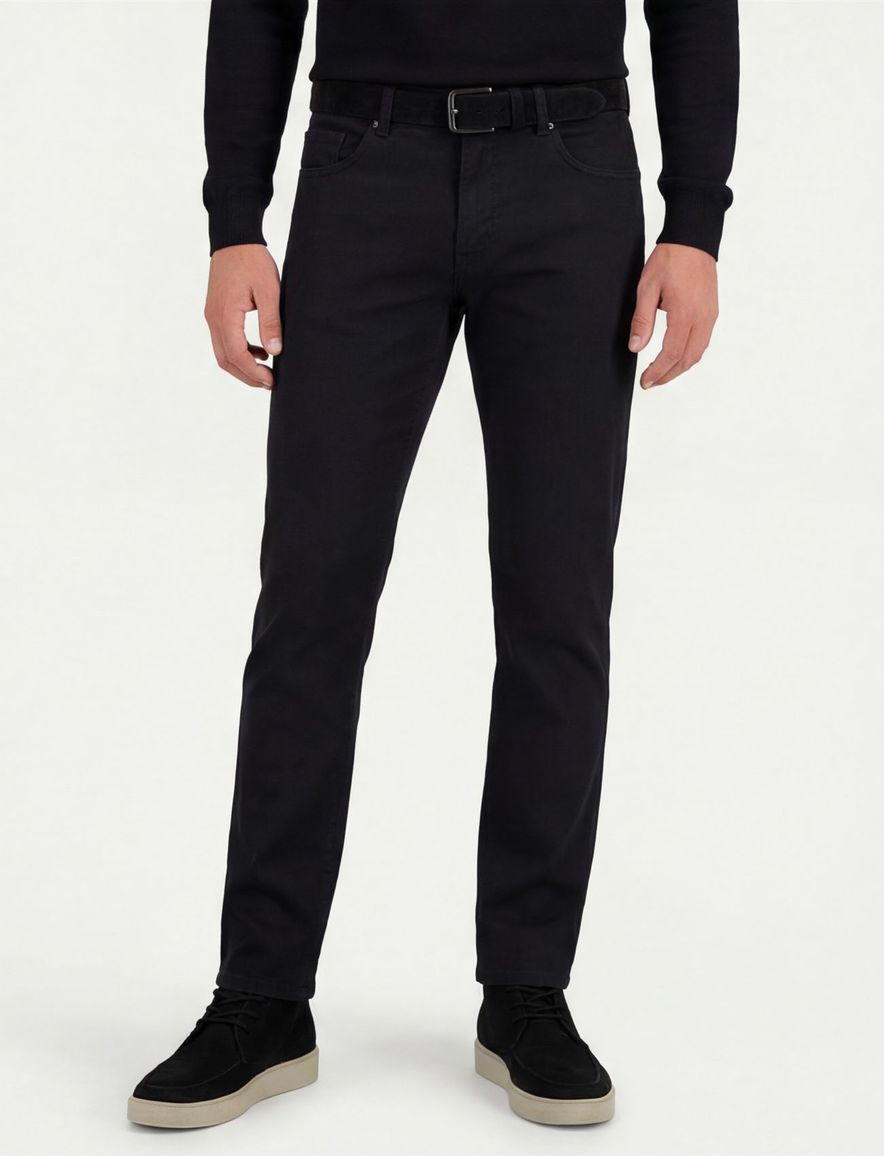 Zwarte spijkerbroek heren Gardeur Nevio