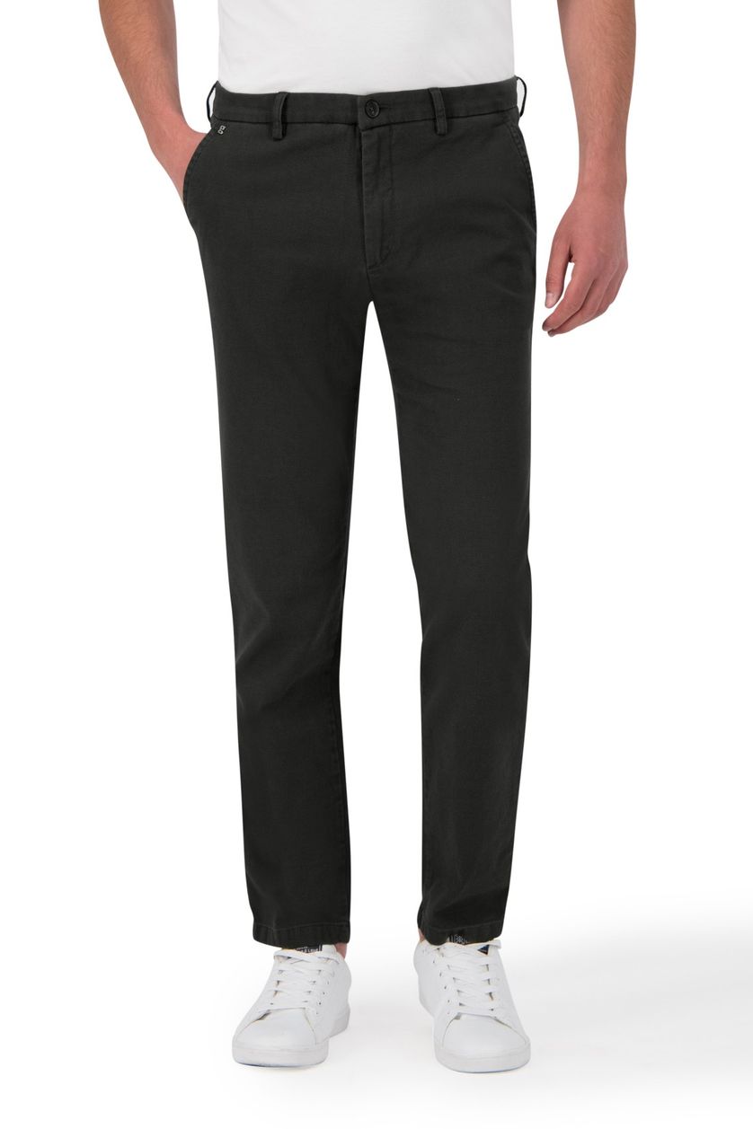 Heren chino antraciet Gardeur Terrell