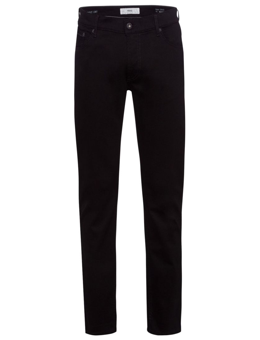 Brax 5-pocket denim Chuck slim fit zwart
