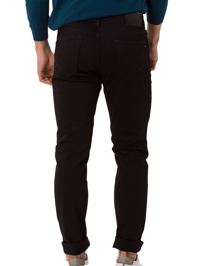 Brax 5-pocket denim Chuck slim fit zwart