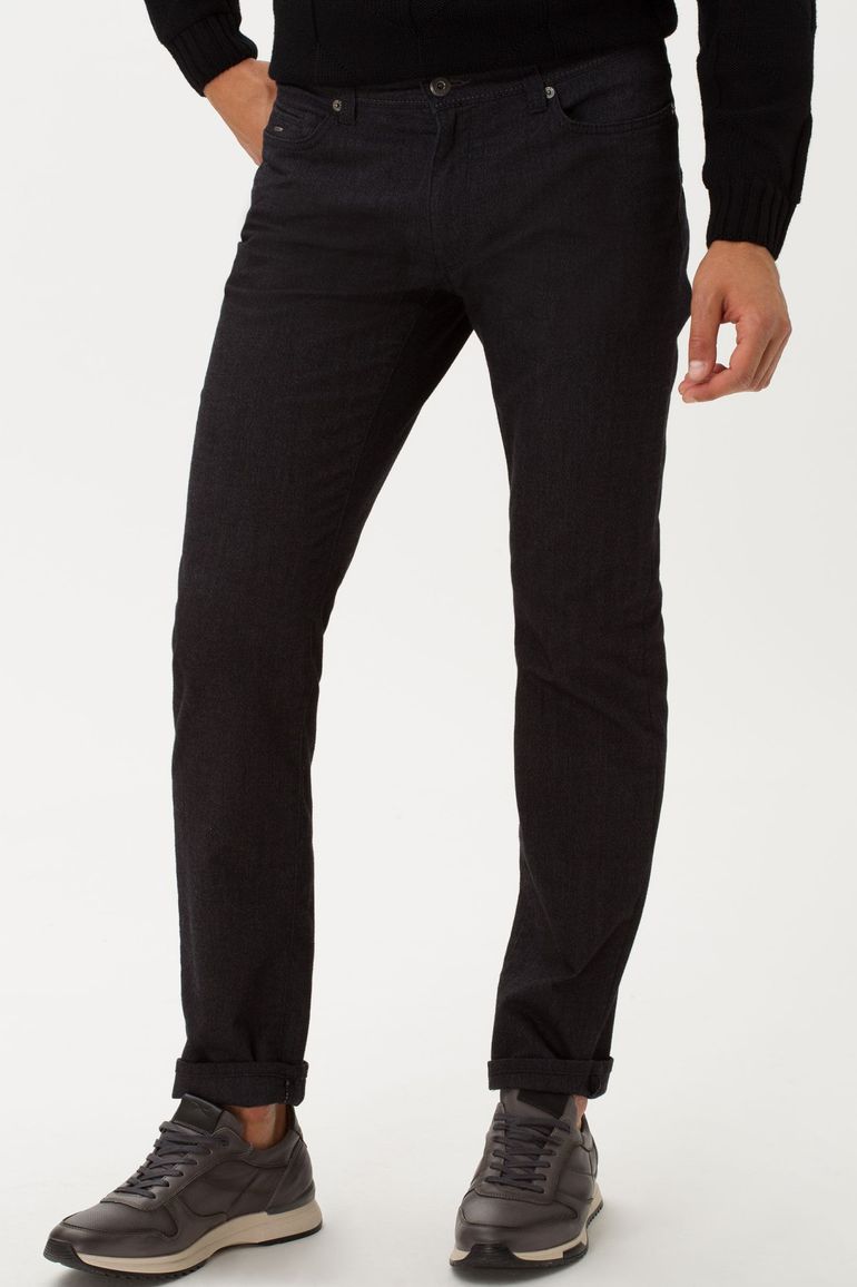 5-pocket antraciet Brax Cadiz