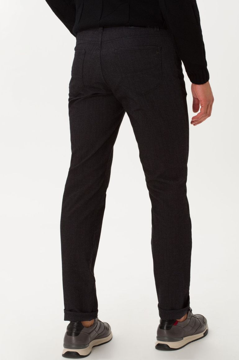 5-pocket antraciet Brax Cadiz