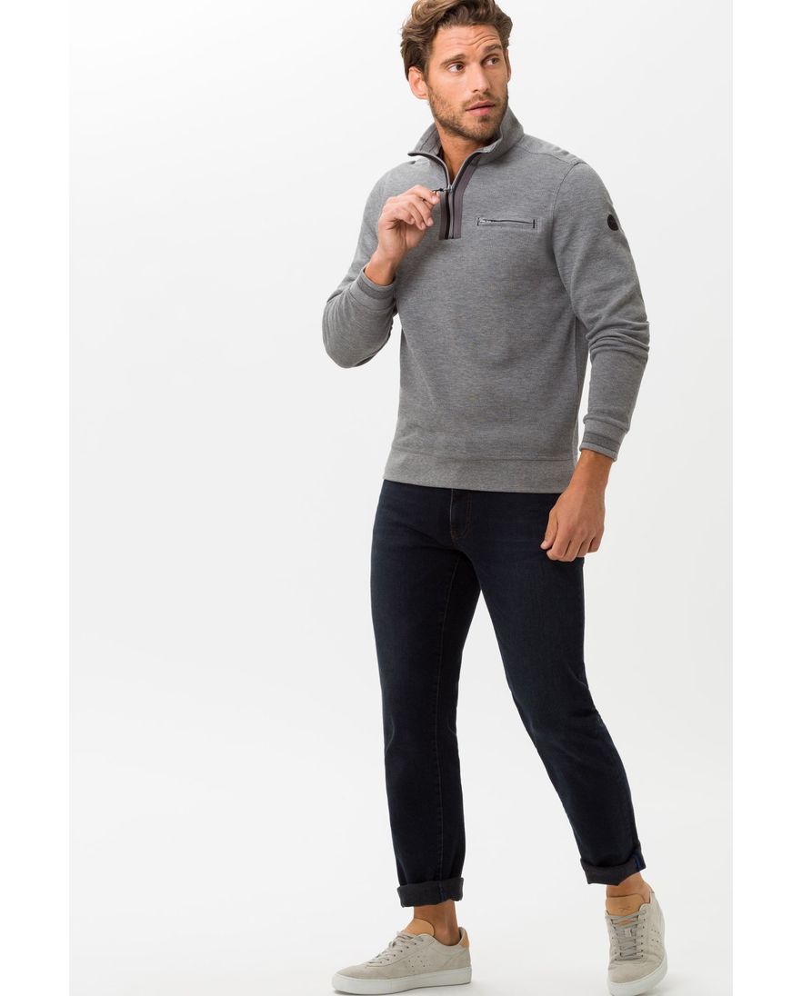 Brax 5-pocket Cadiz donkerblauw