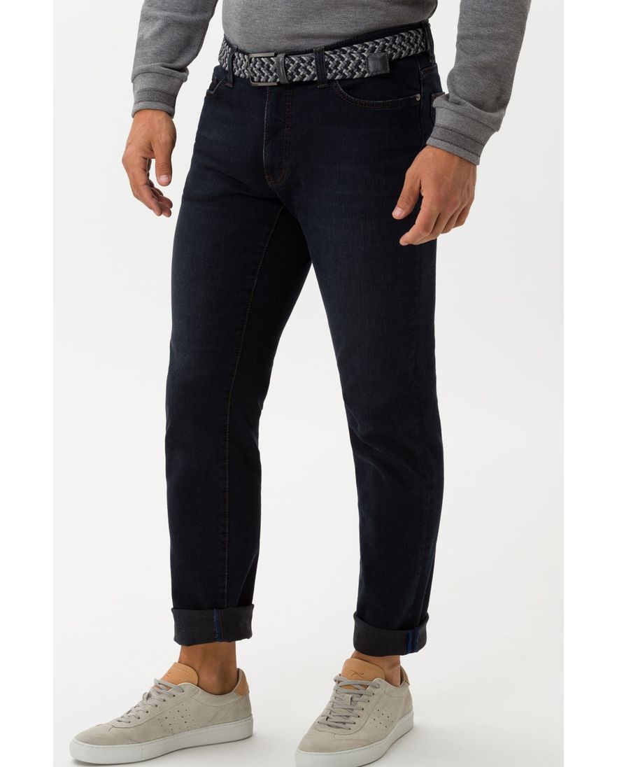 Brax 5-pocket Cadiz donkerblauw