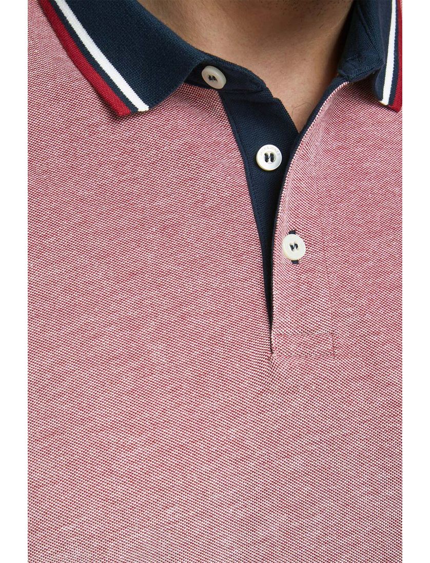 Jack & Jones poloshirt rood Plus Size