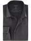 Olymp overhemd grijs Modern Fit semi-wide collar