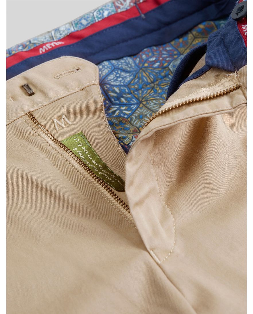 Meyer Pantalon katoen camel OSLO