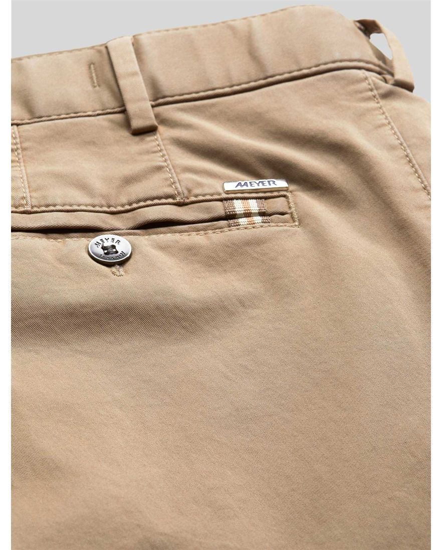 Meyer Pantalon katoen camel OSLO