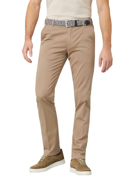 Meyer Pantalon katoen camel OSLO Art.9-3001-43