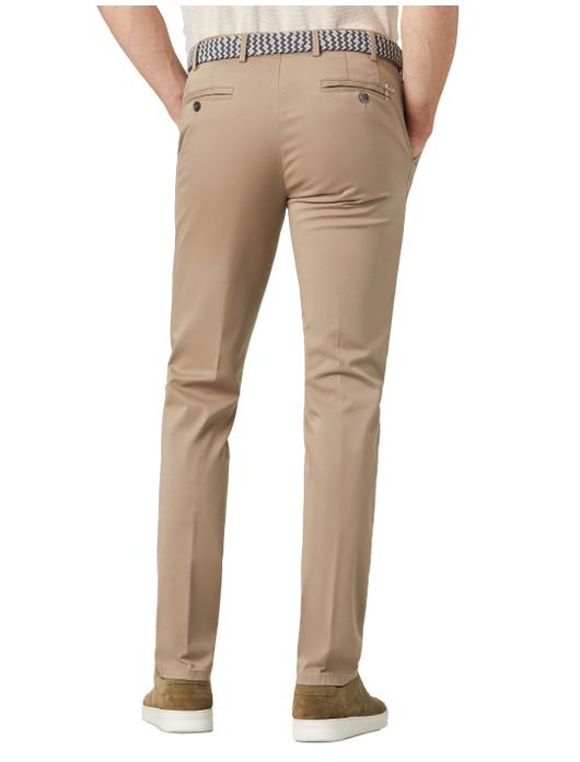 Meyer Pantalon katoen camel OSLO Art.9-3001-43