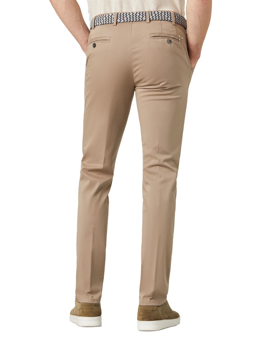 Meyer Pantalon katoen camel OSLO