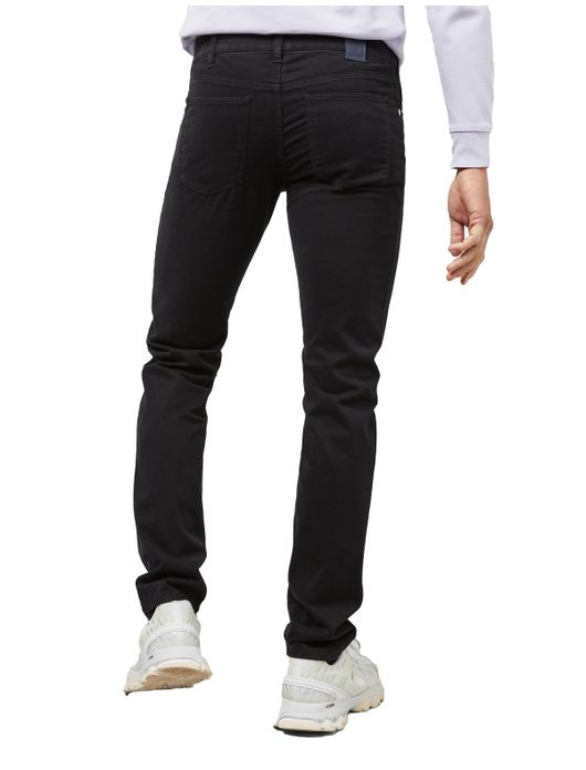 Meyer Pantalon katoen zwart M|5 SLIM Art.9-6106-09